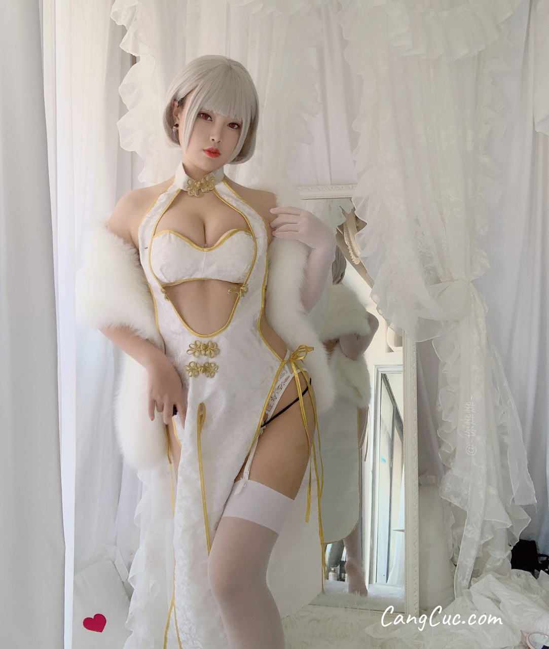 Coser@白烨 Vol.002: 白旗袍