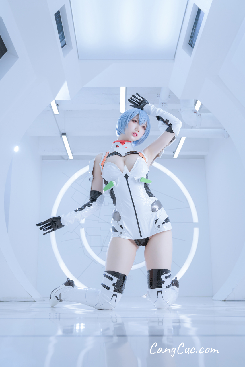Coser@周叽是可爱兔兔 Vol.005: 绫波丽 白战