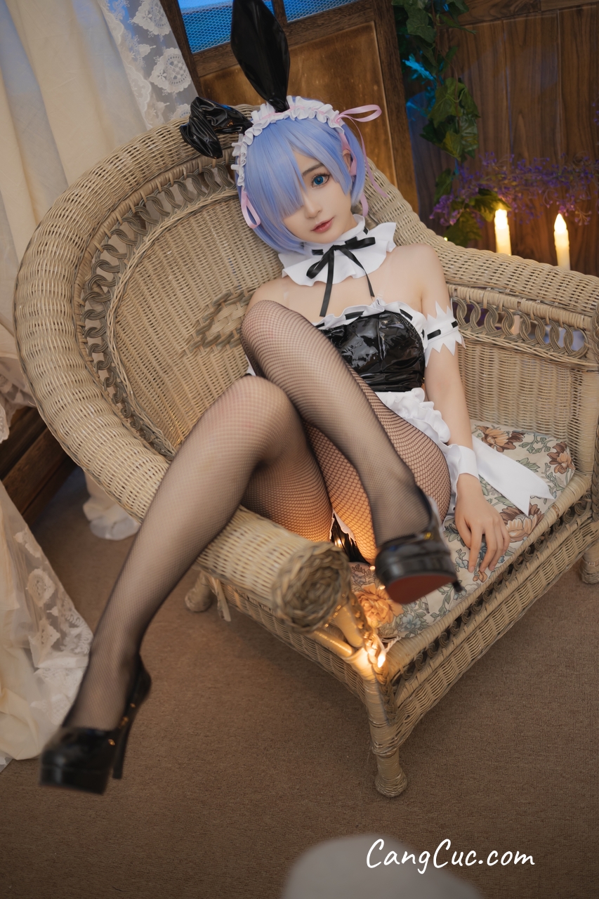 Coser@桜井宁宁 Vol.020: 蕾姆兔女郎