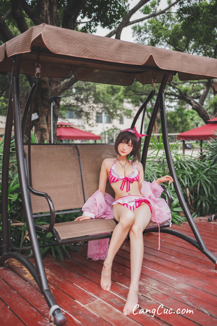 Coser@周叽是可爱兔兔 Vol.022: 圣人惠水着