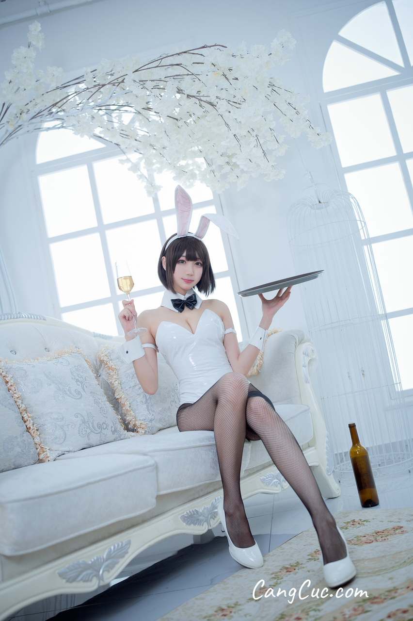 Coser@周叽是可爱兔兔 Vol.023: 加藤惠兔女郎