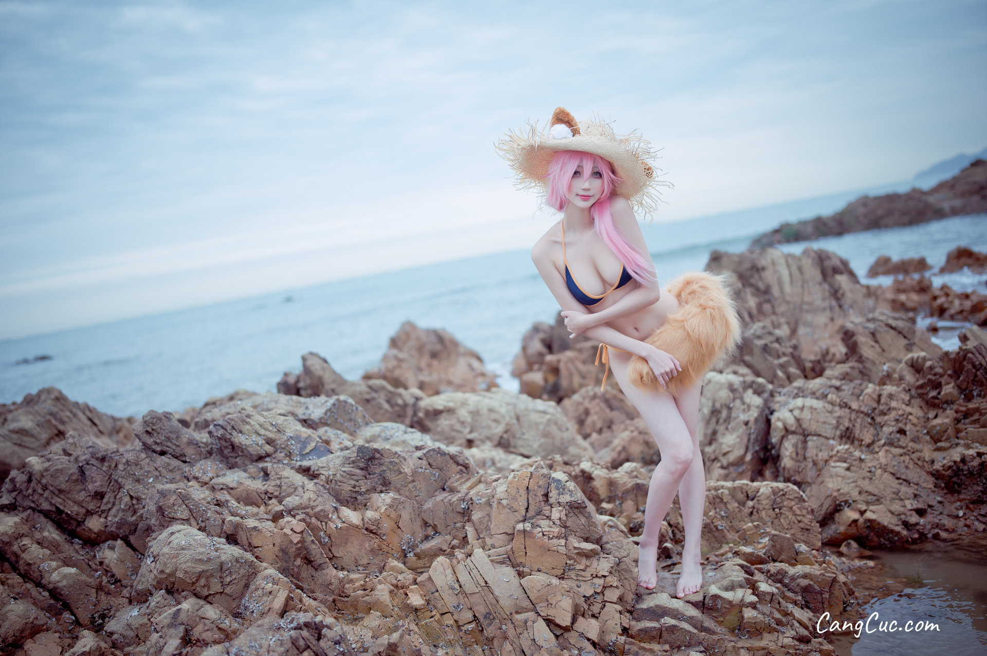 Coser@周叽是可爱兔兔 Vol.033: 小玉泳装