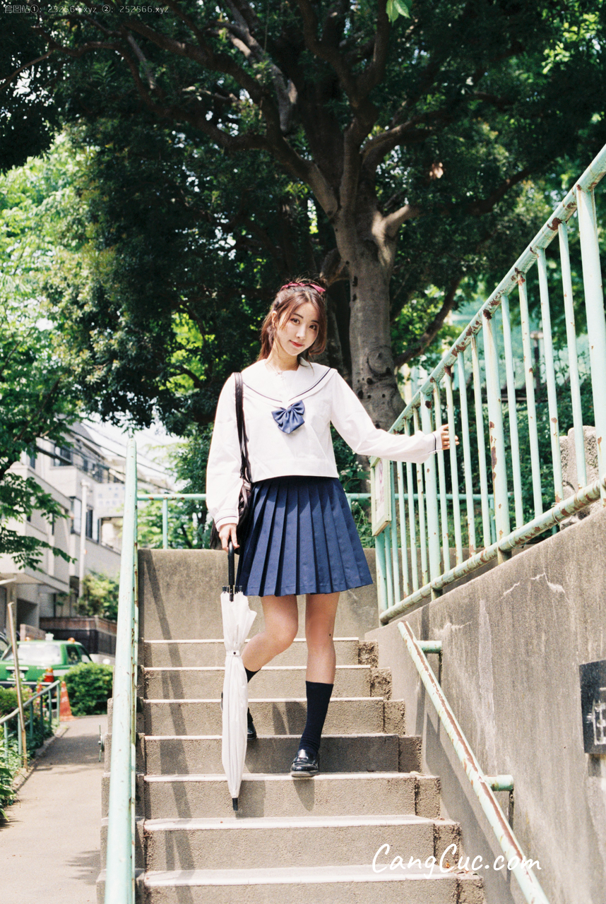 Coser@黑川 Vol.034: 单马尾制服