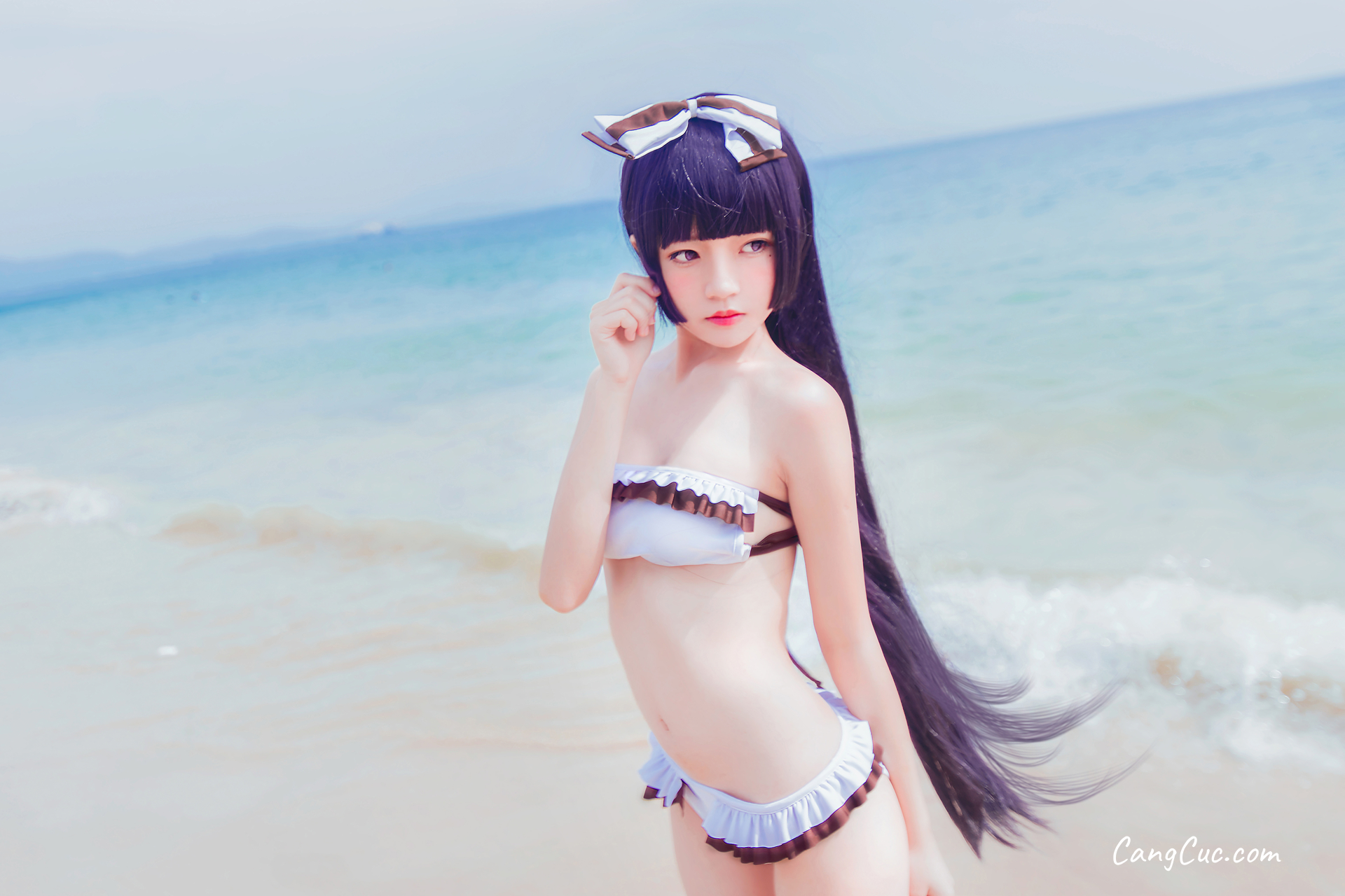Coser@桜桃喵 Vol.056: 五更琉璃泳装