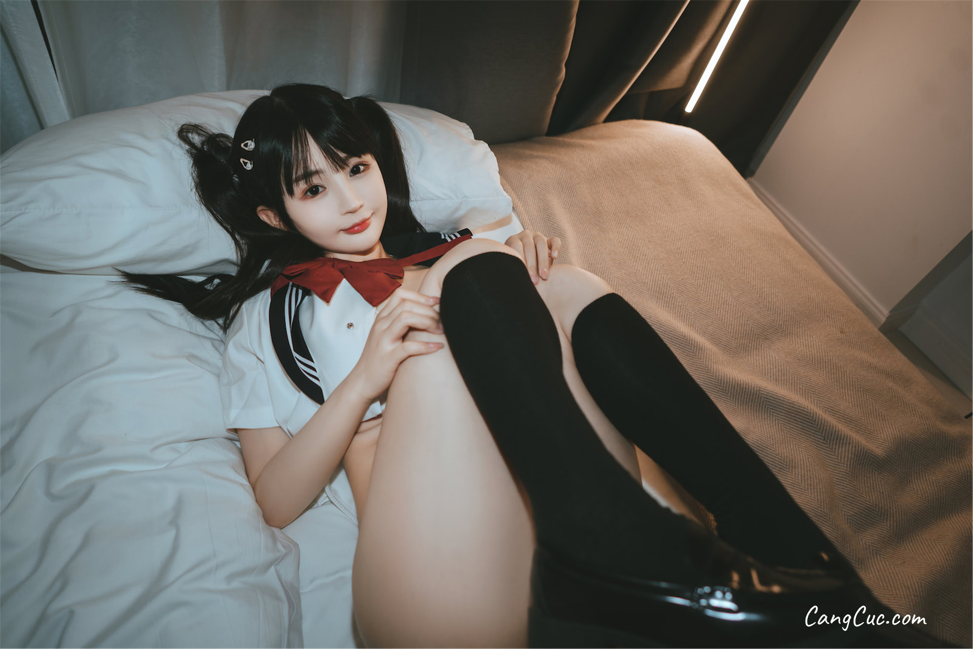 Coser@桜井宁宁 Vol.062: 双马尾JK