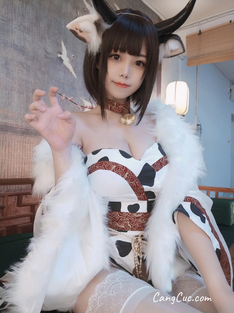 Coser@蜜汁猫裘 Vol.064: 奶牛