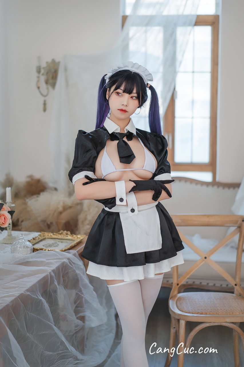 Coser@蜜汁猫裘 Vol.077: 工作女仆