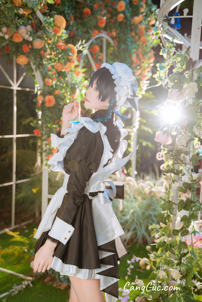 Coser@桜桃喵 Vol.141: 温迪女仆+花絮
