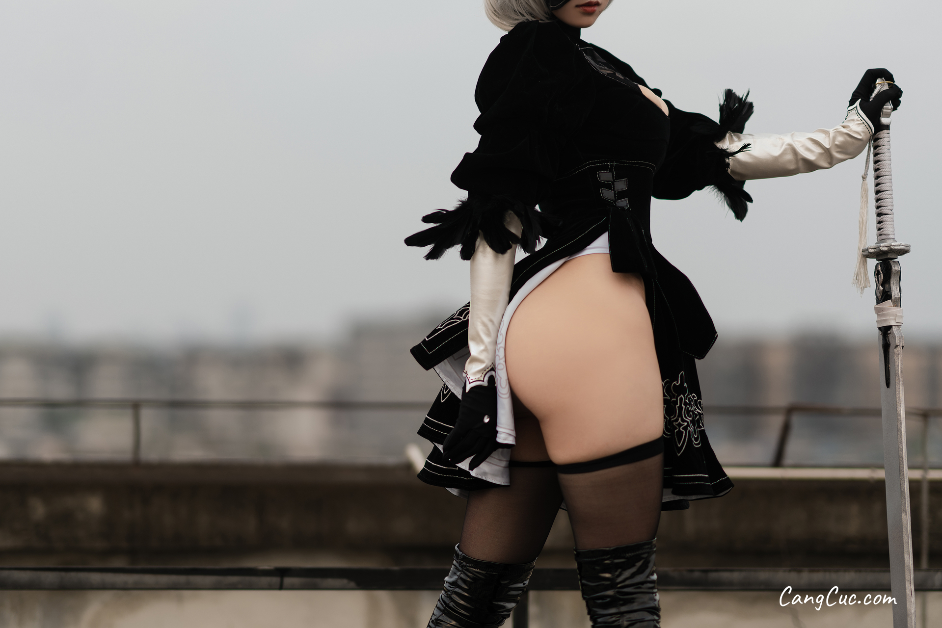 Coser@小仓千代w No.011: 8月舰长写真 2B原皮