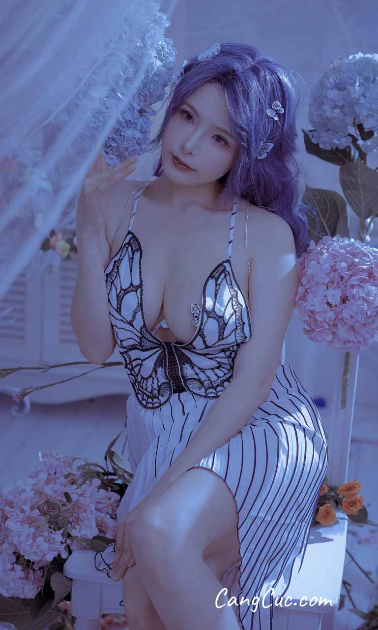 Coser@Xia Xiao Qiu Qiu Qiu (夏小秋秋秋) No.086: 蝴蝶夫人
