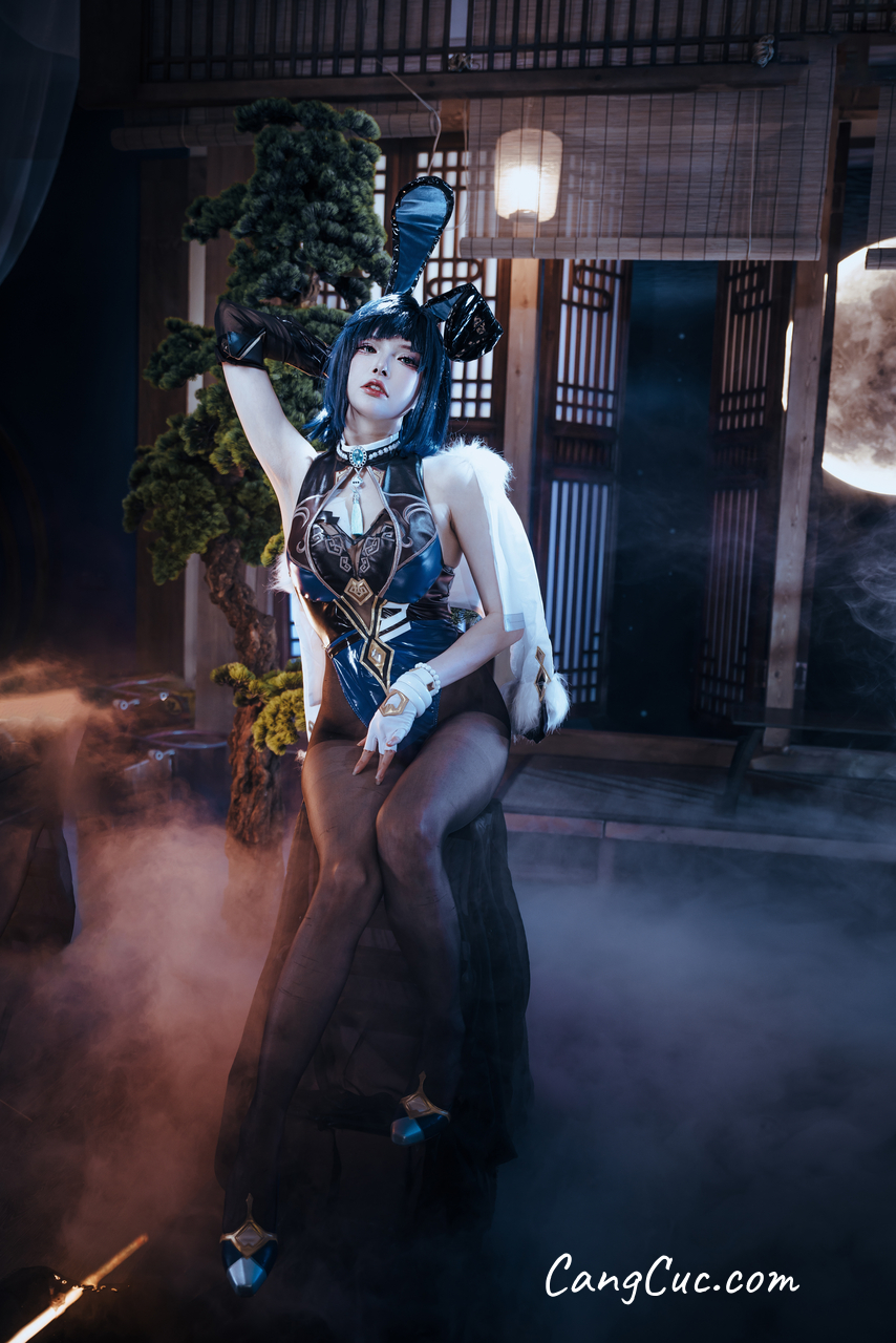Coser@Xia Xiao Qiu Qiu Qiu (夏小秋秋秋) No.116 夜兰 兔女郎