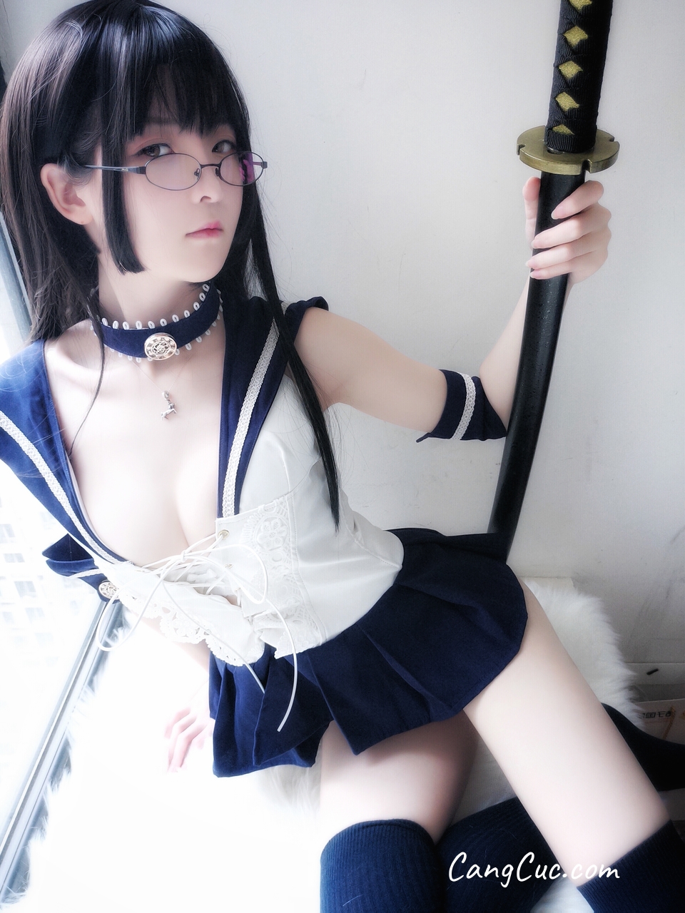 Coser@一小央泽 (yixiaoyangze): 武士刀与水手服