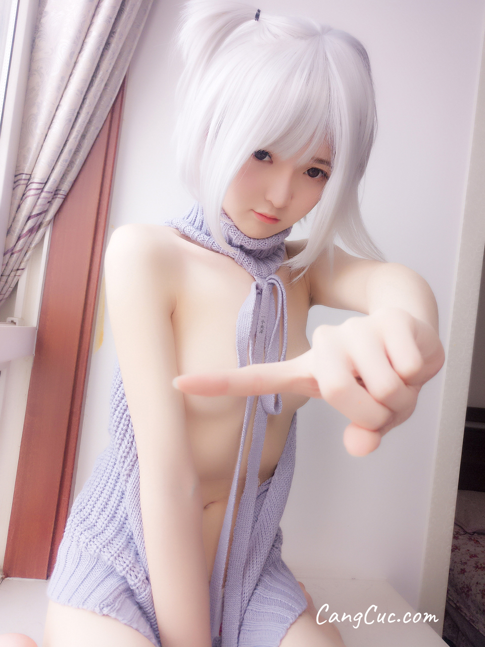 Coser@一小央泽 (yixiaoyangze) 高领毛衣
