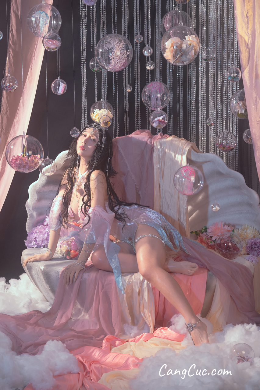 Coser@云溪溪 (Yunx1x1) Vol.053: 奶桃 海的女儿