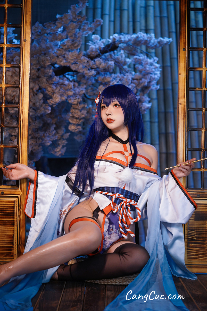 Coser@yuuhui玉汇 No.028 Erophone Re 真子-和服抹油