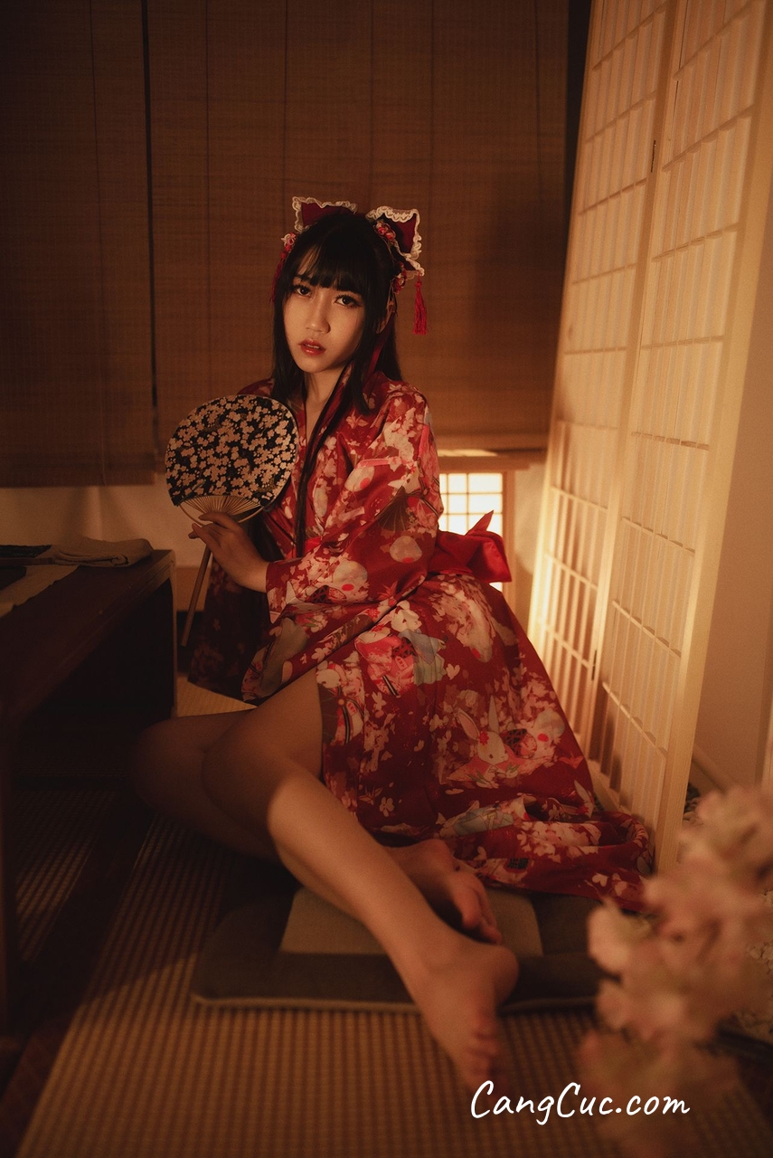 Coser@不呆猫 – 捆绑和服