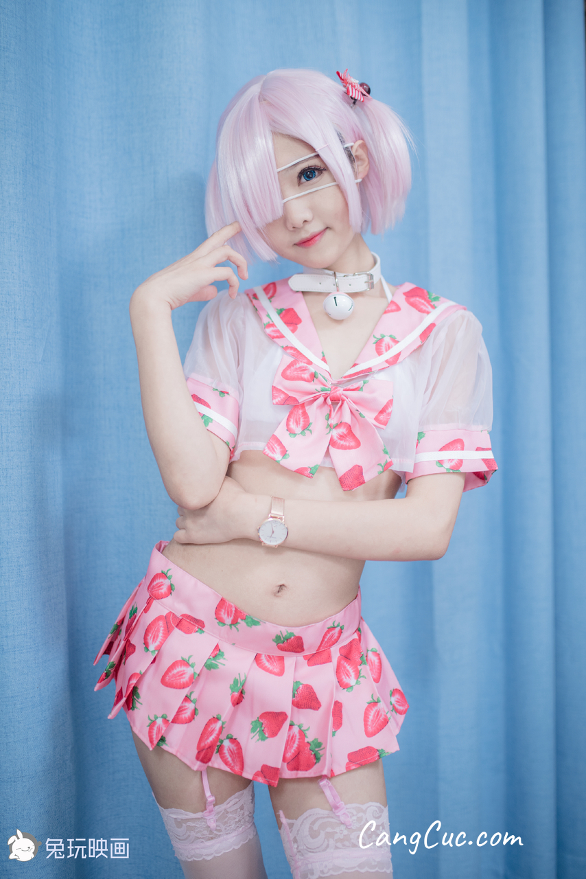 Cosplay@兔玩映画 Vol.016: 草莓裙