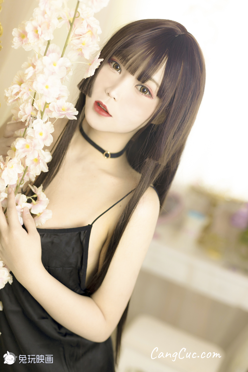Cosplay@兔玩映画 Vol.037 黑睡衣