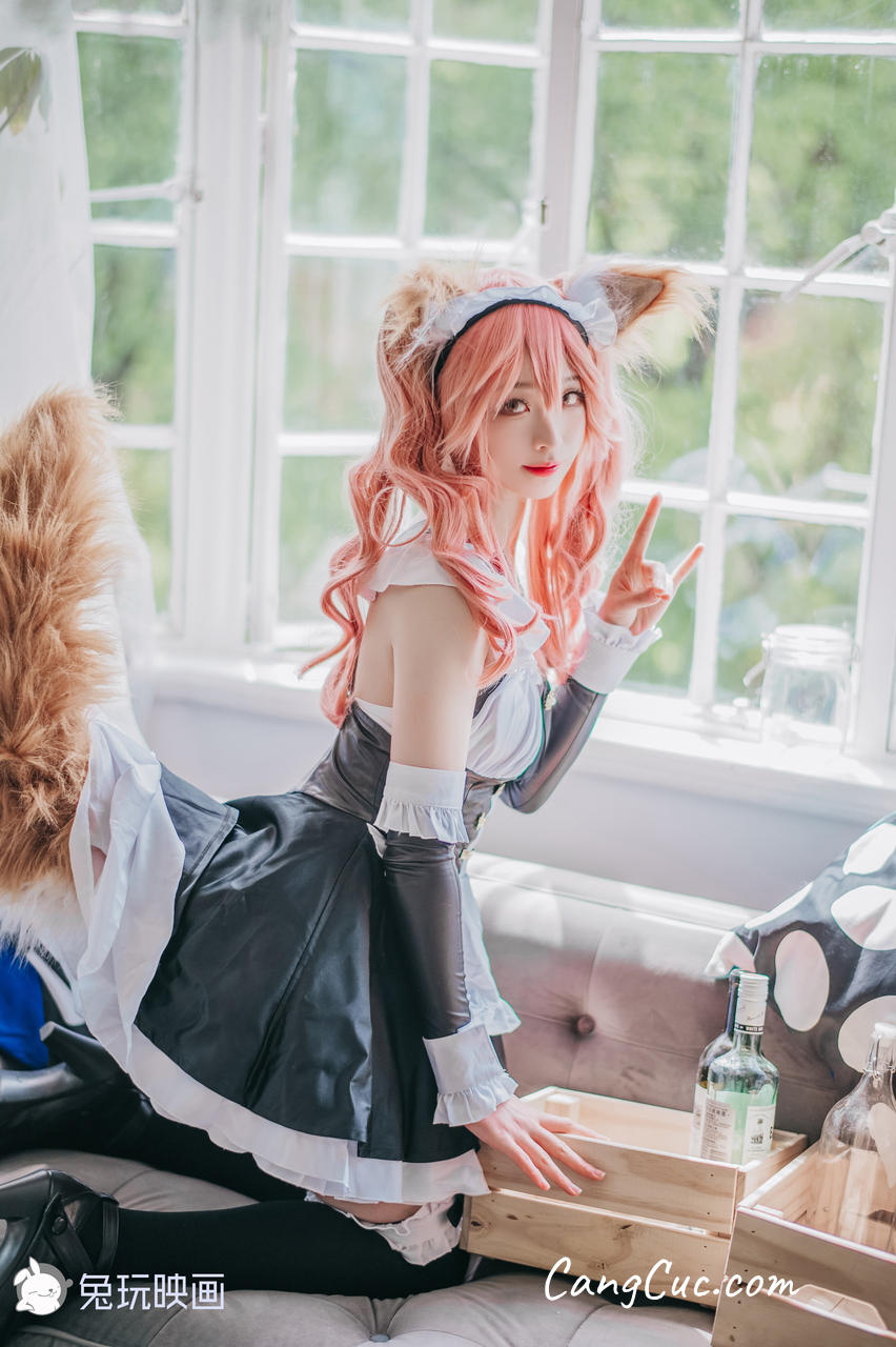 Cosplay@兔玩映画 Vol.047 女仆玉藻前