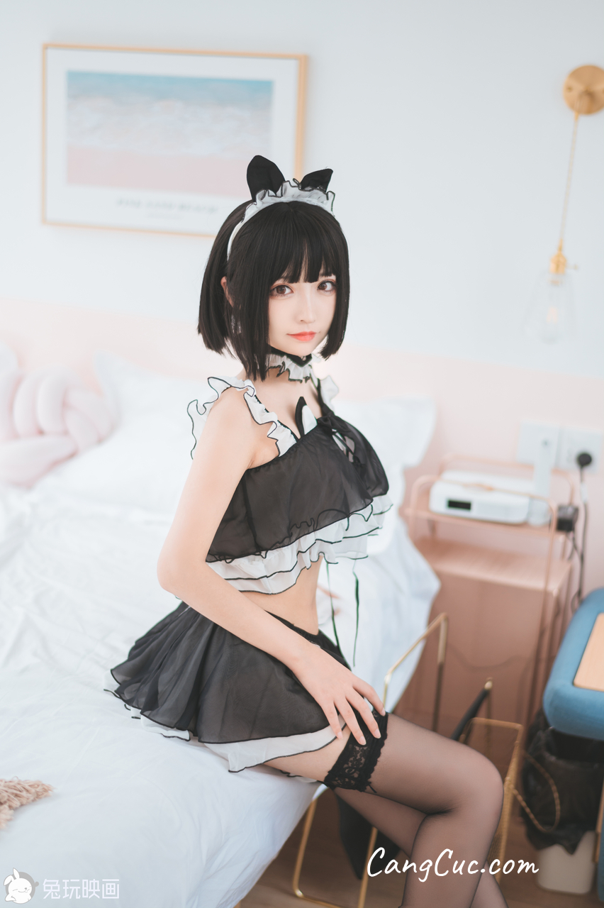 Cosplay@兔玩映画 Vol.055 黑丝猫耳