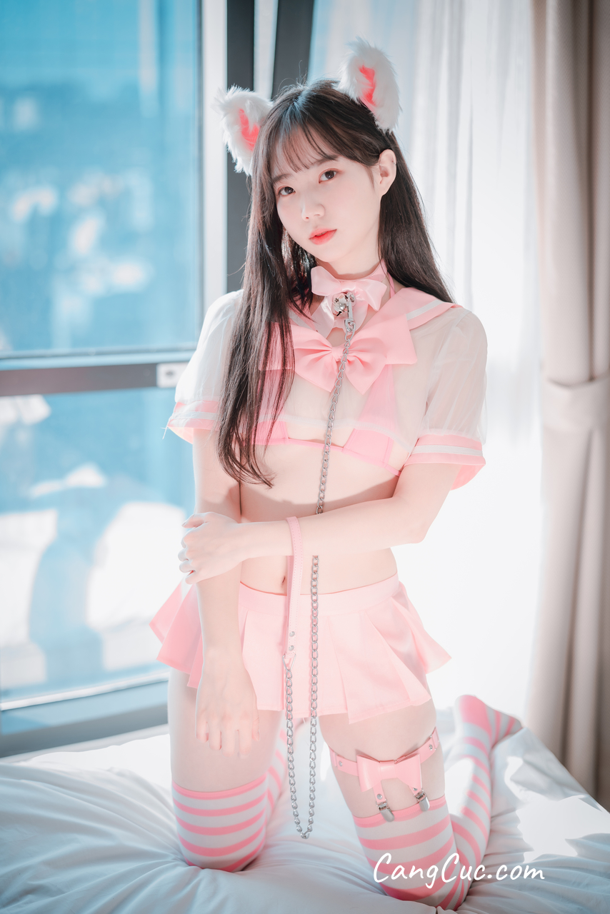 DJAWA Photo – Myu_a_ (뮤아): “Catgirl in Pink”