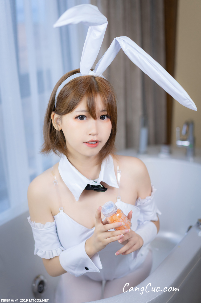 [MTCos] 喵糖映画 Vol.041: 白色兔女郎