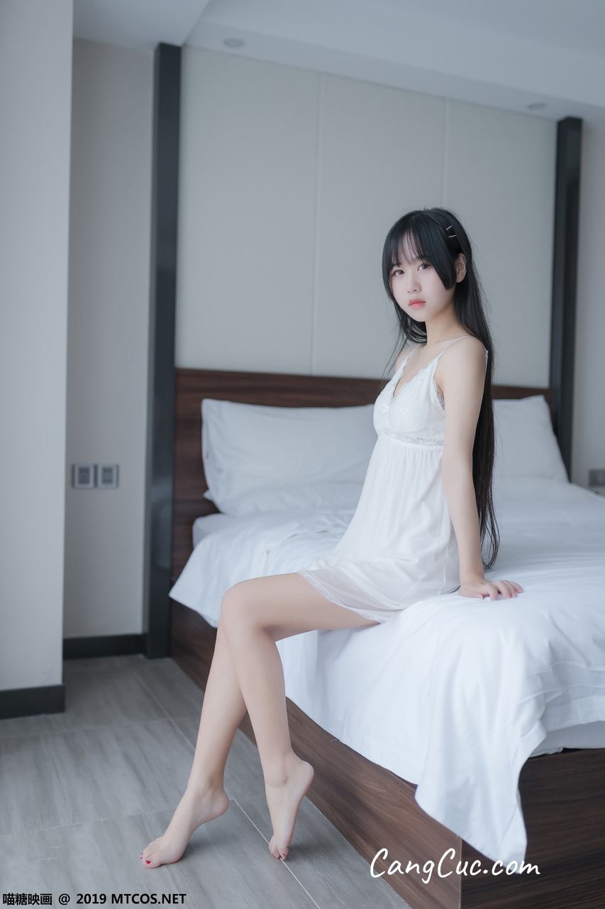 [MTCos] 喵糖映画 Vol.069: 萌芽儿o0 白纱裙