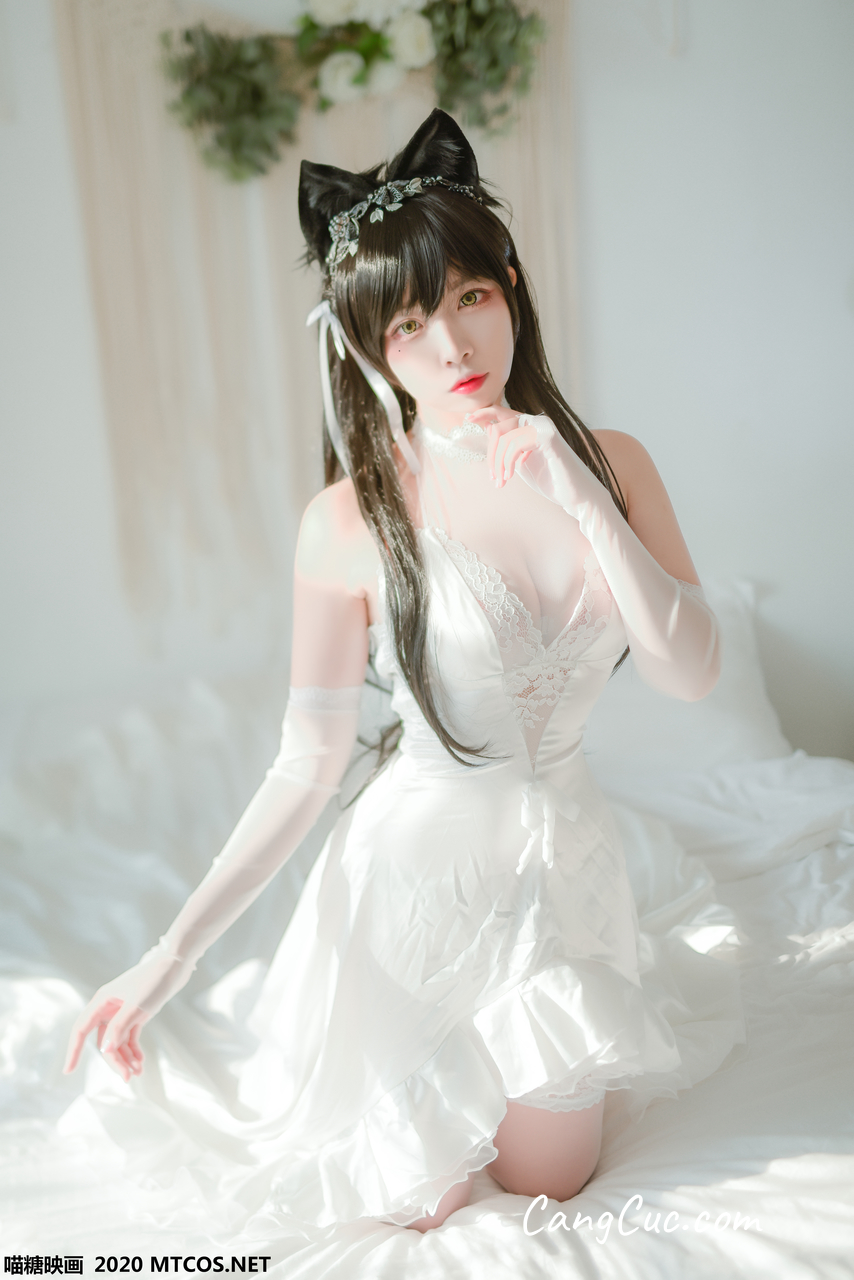 [MTCos] 喵糖映画 Vol.100: 二佐Nisa 婚纱爱宕