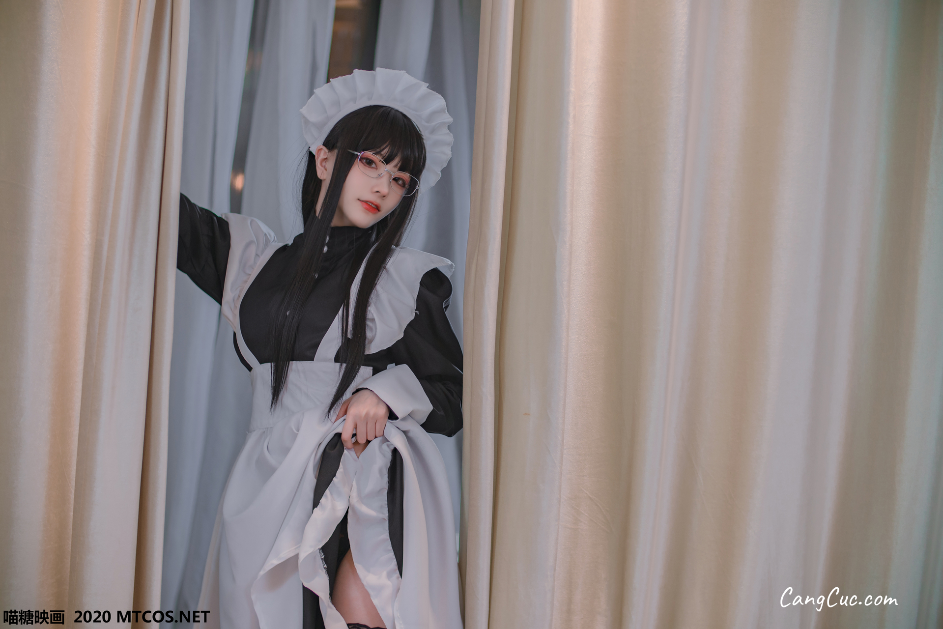 [MTCos] 喵糖映画 Vol.120: 女仆眼镜娘