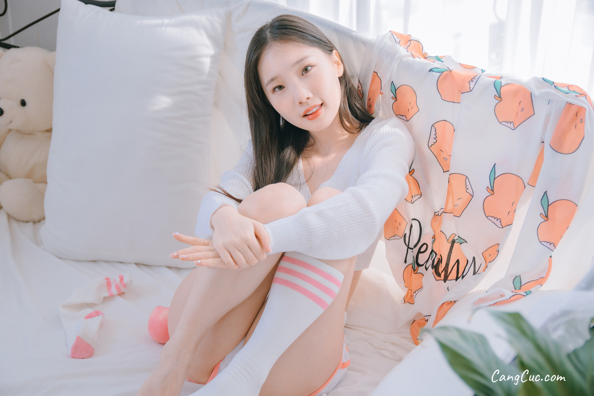 Pureding: Peach