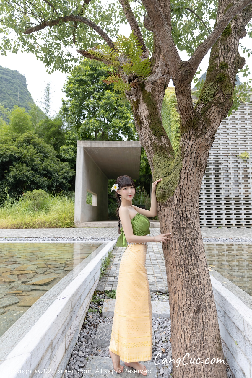 XIUREN No.3971: Zhu Ke Er (朱可儿Flower)
